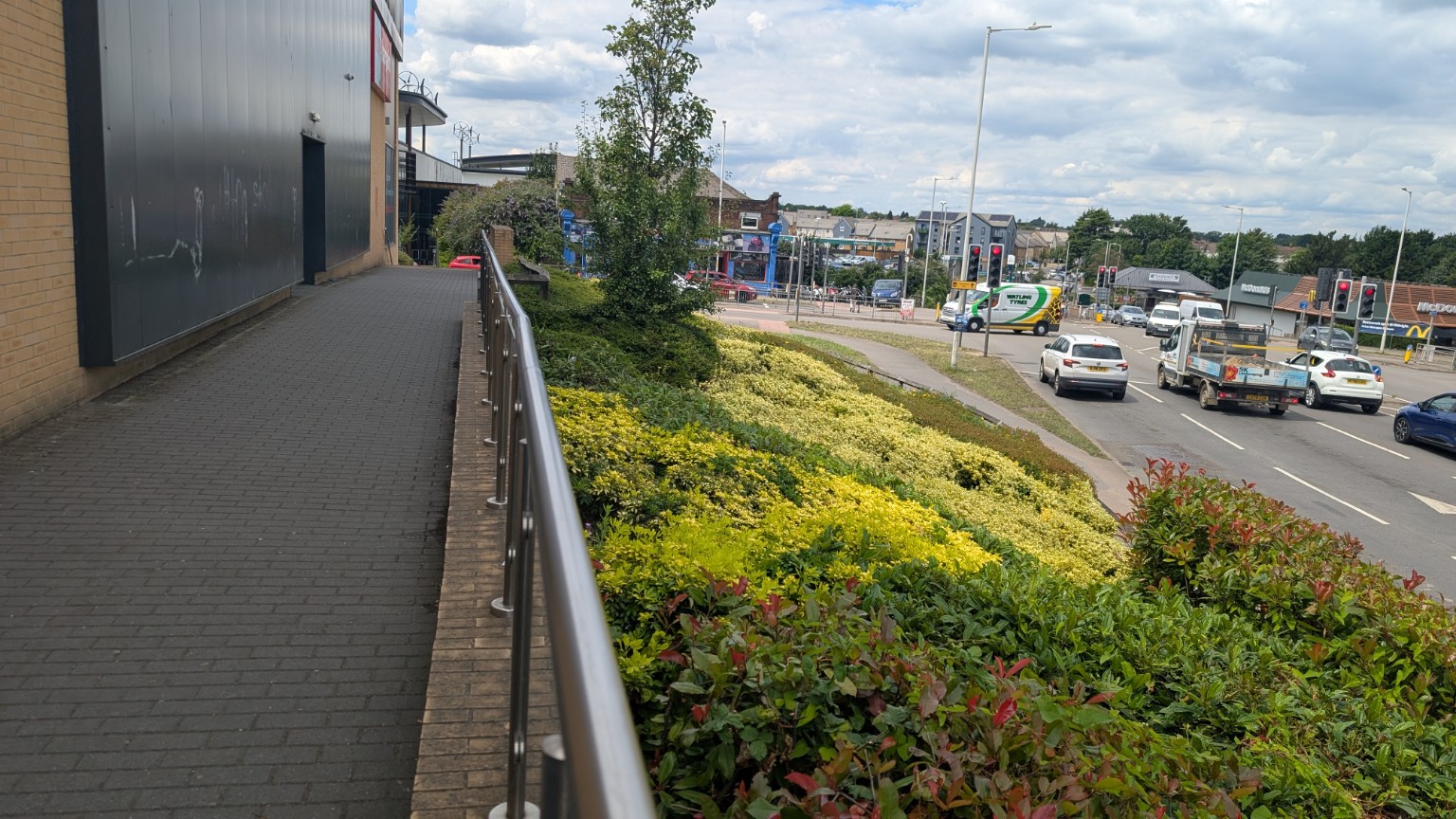 Commercial grounds maintained by Green Stripe